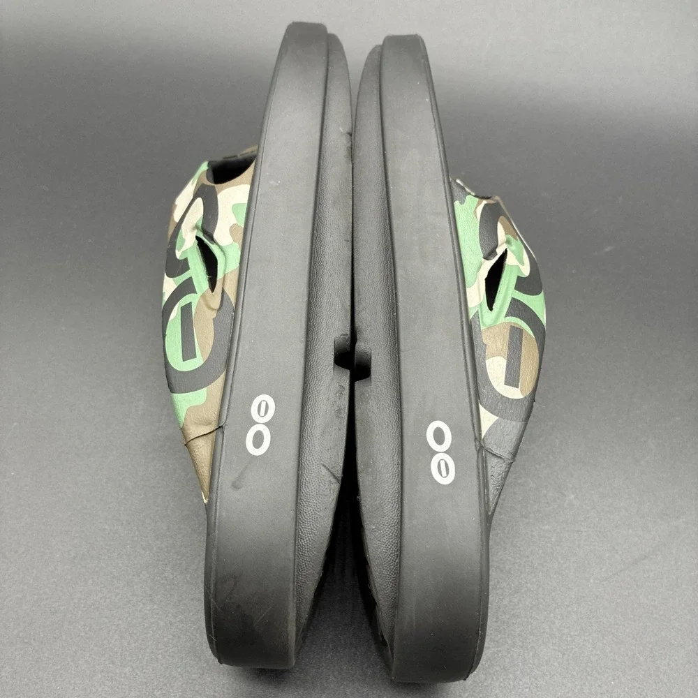 OOFOS OOriginal Camo Recovery Slide Sandals Men's 7 Women's 9 Unisex Comfort